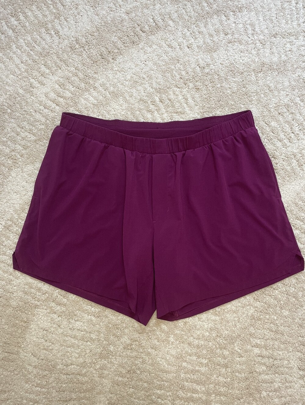 Lululemon Athletica Plum Athletic Shorts Size XXL